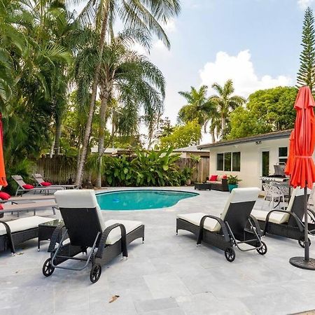 Private Oasis With Pool Near Beaches, Dining & Las Olas 포트 로더데일 외부 사진