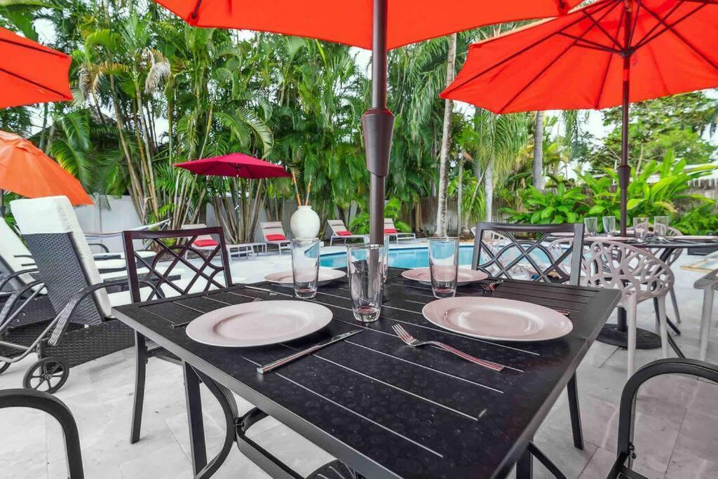 Private Oasis With Pool Near Beaches, Dining & Las Olas 포트 로더데일 외부 사진