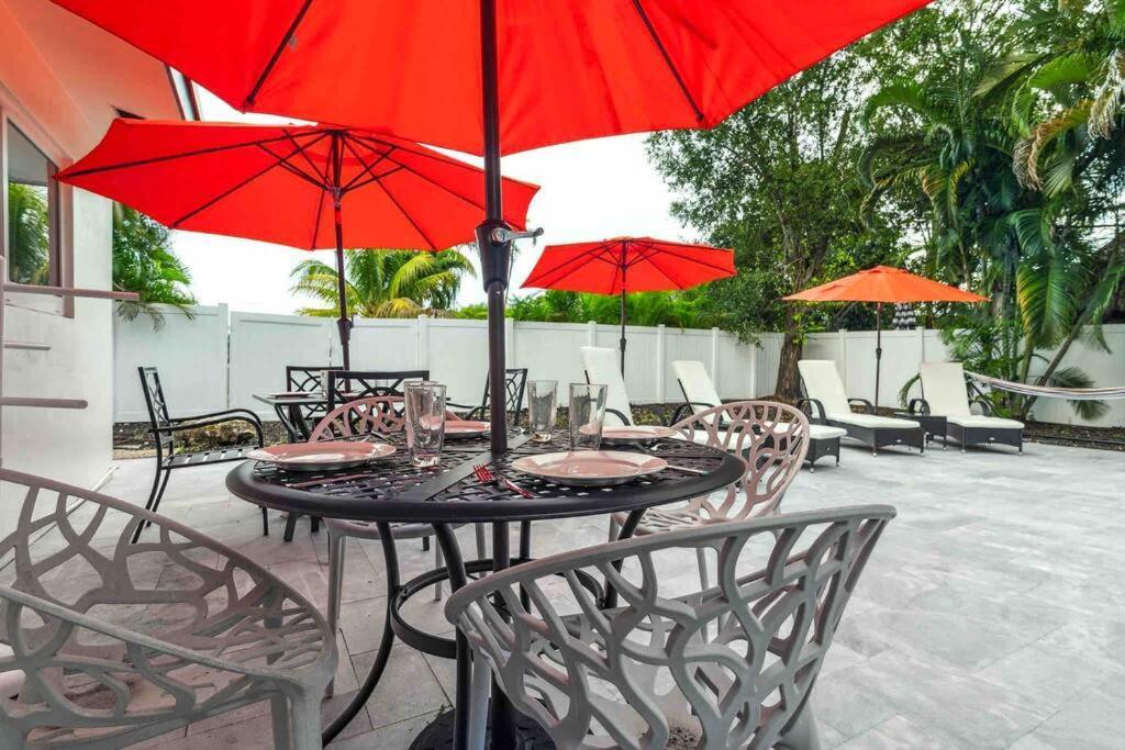 Private Oasis With Pool Near Beaches, Dining & Las Olas 포트 로더데일 외부 사진